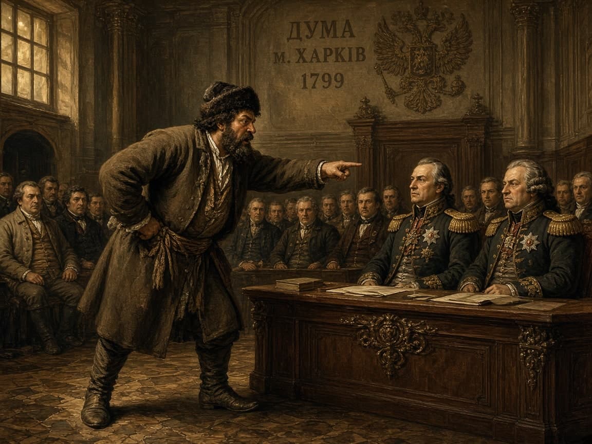 ОДИН КУПЕЦ ДВУХ ГУБЕРНАТОРОВ ОДОЛЕЛ — иллюстрация